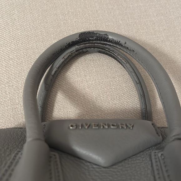Givenchy Mini Antigona in Pearl Gray - Picture 11 of 15